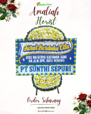 Papan Bunga Duka di Ngimbrang