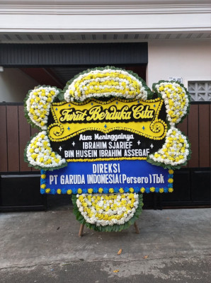 Papan Bunga Duka di Ngimbrang